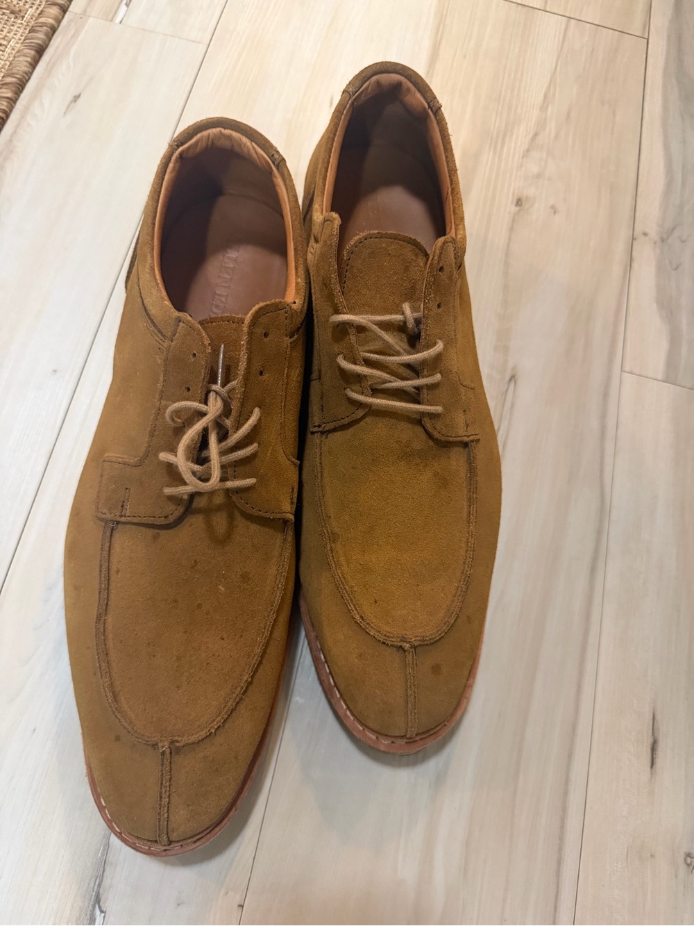 Allen Edmonds Denali Derby Men's Shoes Cognac 11.5 - Picture 2 of 6